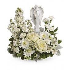 Beautiful Heart Bouquet - All white